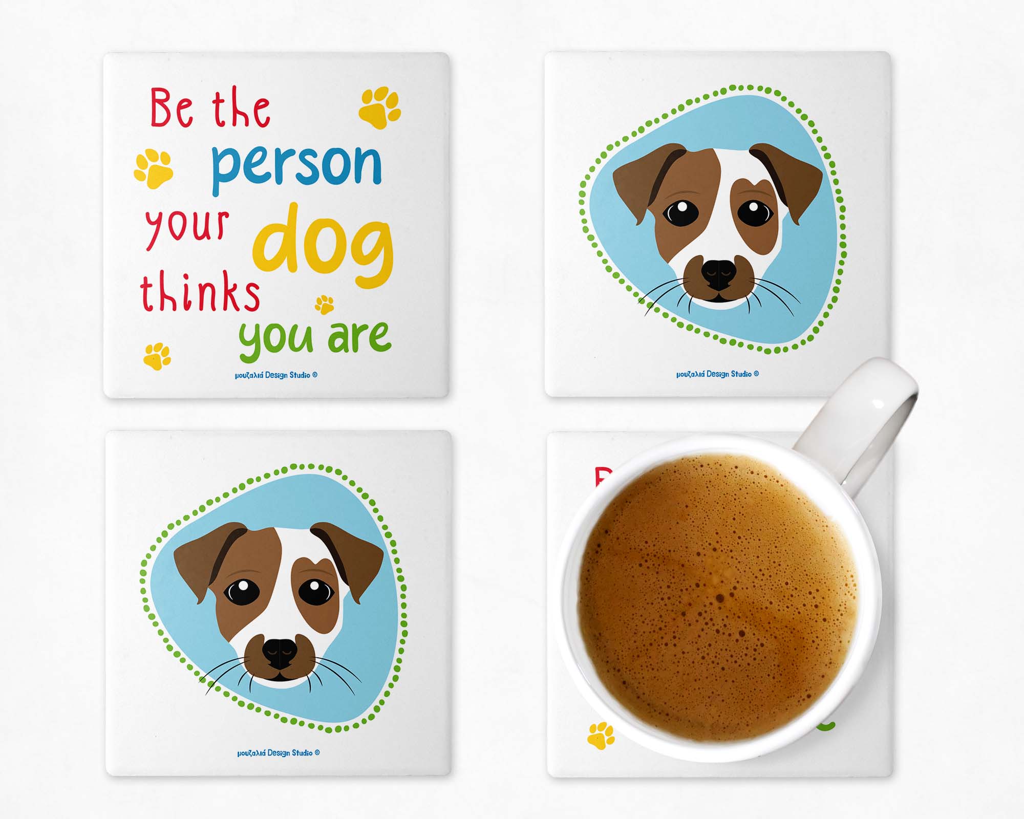Κεραμικό Σουβέρ | Be The Person Your Dog Thinks You Are - Εικόνα 4
